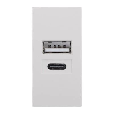 USB A USB C 15W nabíječka